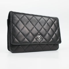 Chanel Wallet on Chain Black Lambskin SHW