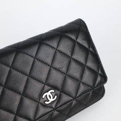 Chanel Wallet on Chain Black Lambskin SHW