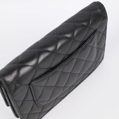 Chanel Wallet on Chain Black Lambskin SHW