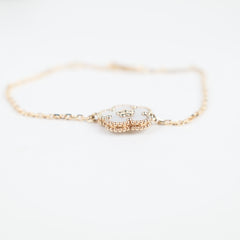 Van Cleef & Arpels VCA Lucky Spring Mother of Pearl Bracelet