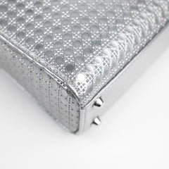 Dior Micro Lady Dior Silver
