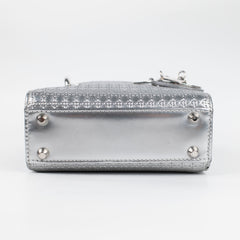 Dior Micro Lady Dior Silver