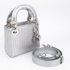 Dior Micro Lady Dior Silver