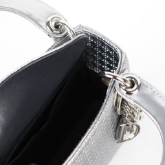 Dior Micro Lady Dior Silver