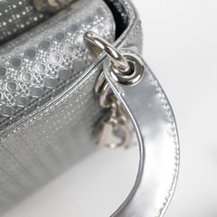 Dior Micro Lady Dior Silver