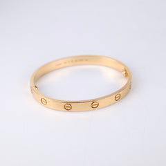 Cartier Love Rose Gold Size 17 Bracelet