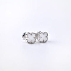 Van Cleef & Arpels Sweet Alhambra white mother of pearl Earstuds 2019