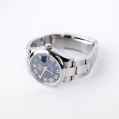 Rolex Datejust 31mm Stainless Steel Blue Face Watch 278240