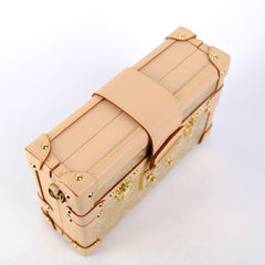 Louis Vuitton Petite Malle Gold Denim