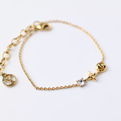 Louis Vuitton Petite Louis Bracelet Costume Jewellery