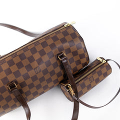 Louis Vuitton Papillon 30 Damier Ebene Set