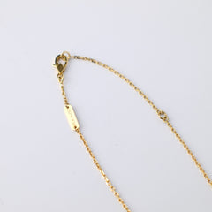 Van Cleef & Arpels Vintage Tiger Eye Pendant Necklace