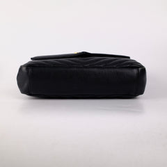 Saint Laurent Small College Black
