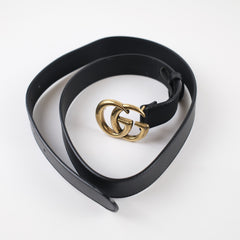 Gucci GG Marmont Belt Black - 90 cm