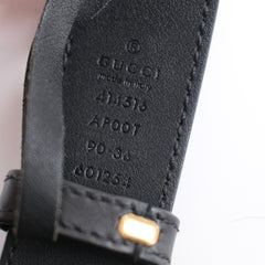 Gucci GG Marmont Belt Black - 90 cm