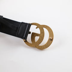 Gucci GG Marmont Belt Black - 90 cm