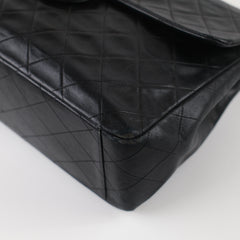 Chanel Vintage Maxi Flap 24K Lambskin Black