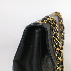 Chanel Vintage Maxi Flap 24K Lambskin Black