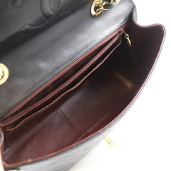 Chanel Vintage Maxi Flap 24K Lambskin Black
