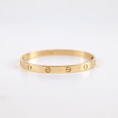 Cartier Love Bracelet 19 Yellow Gold