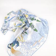 Hermes Carre Silk Scarf 90 x 90 Cosmographia Universalis