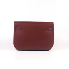 Hermes Kelly Depeches 25 Rouge H Epsom Y Stamp