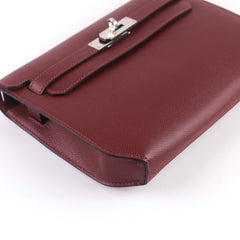 Hermes Kelly Depeches 25 Rouge H Epsom Y Stamp