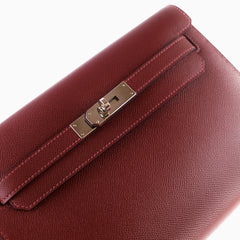 Hermes Kelly Depeches 25 Rouge H Epsom Y Stamp