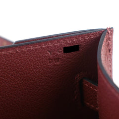 Hermes Kelly Depeches 25 Rouge H Epsom Y Stamp