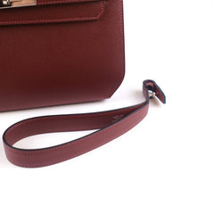 Hermes Kelly Depeches 25 Rouge H Epsom Y Stamp