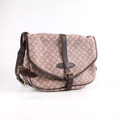 Louis Vuitton Idylle Saumur Mini Lin Pink Sepia