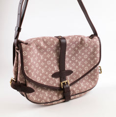 Louis Vuitton Idylle Saumur Mini Lin Pink Sepia