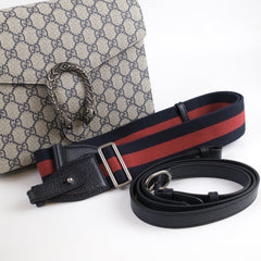 Gucci Men's Dionysus GG Messenger Beige/Blue
