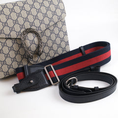 Gucci Men's Dionysus GG Messenger Beige/Blue