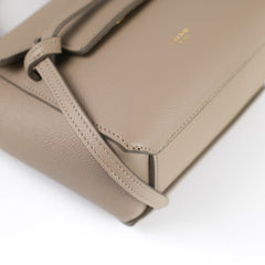 Celine Pico Belt Bag Light Taupe