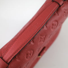 Louis Vuitton Pochette Metis Red Empreinte