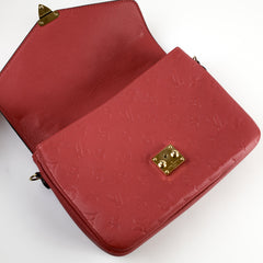 Louis Vuitton Pochette Metis Red Empreinte