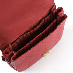 Louis Vuitton Pochette Metis Red Empreinte