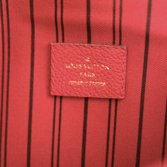Louis Vuitton Pochette Metis Red Empreinte