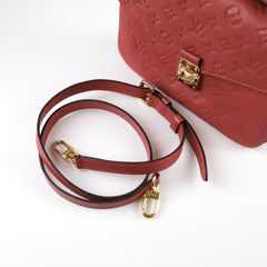 Louis Vuitton Pochette Metis Red Empreinte