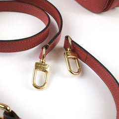 Louis Vuitton Pochette Metis Red Empreinte
