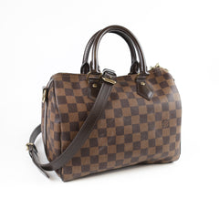 Louis Vuitton Speedy Bandouliere 25 Damier Ebene