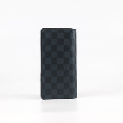 Louis Vuitton Brazza Wallet Damier Graphite Blue