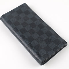 Louis Vuitton Brazza Wallet Damier Graphite Blue
