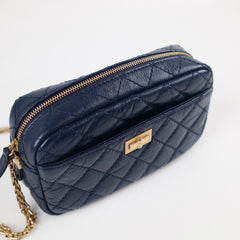 Chanel Reissue 2.55 Camera Navy Crossbody