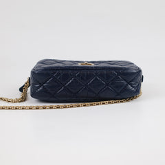 Chanel Reissue 2.55 Camera Navy Crossbody