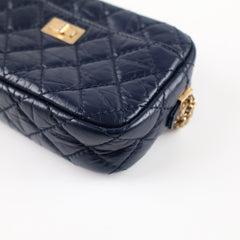 Chanel Reissue 2.55 Camera Navy Crossbody