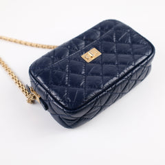 Chanel Reissue 2.55 Camera Navy Crossbody
