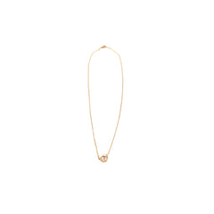 Cartier Baby Love Necklace Pink Gold