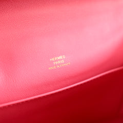 Hermès Kelly Pochette (Colour Repaired) Rose Azalee Swift - 2017